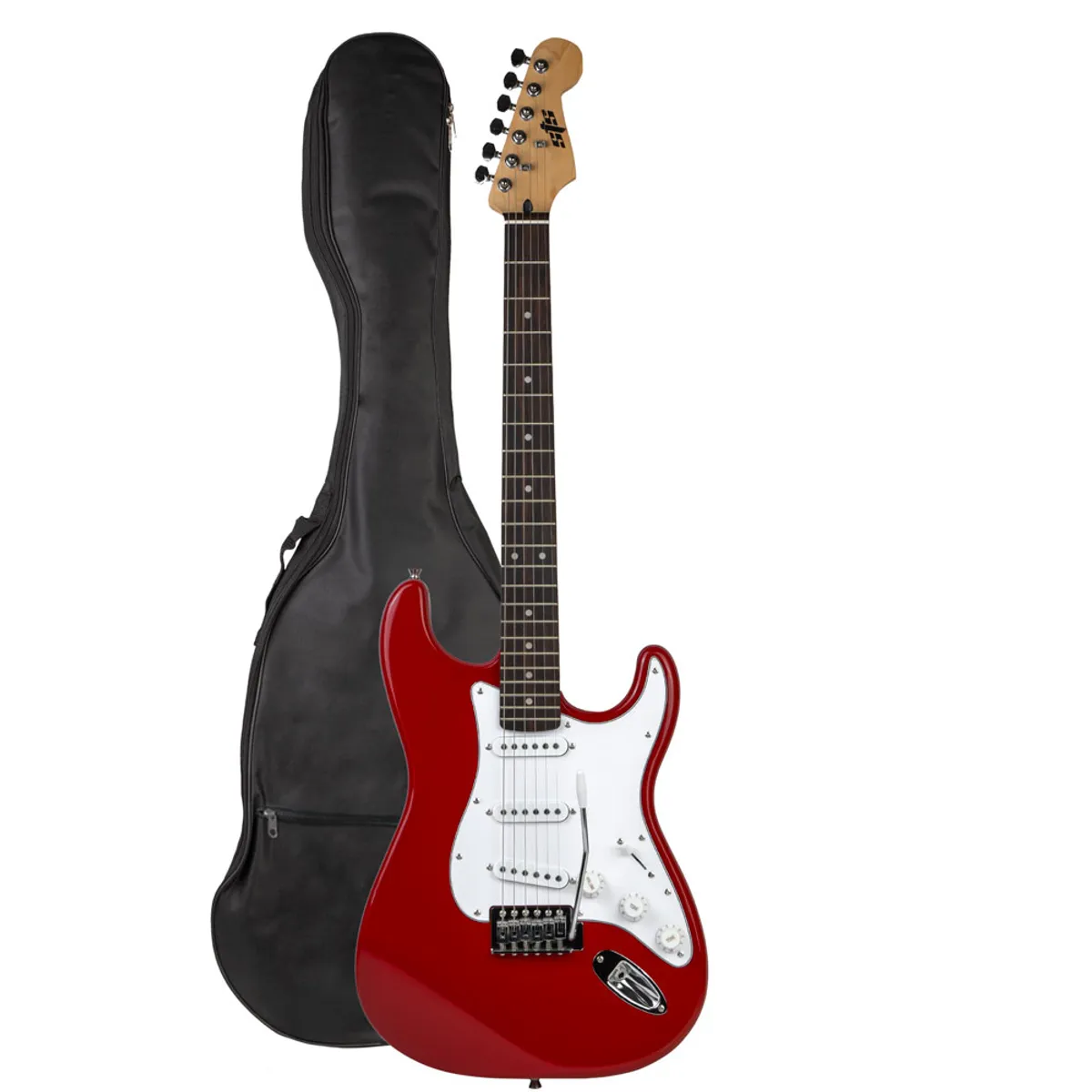 STS - Guitarra Eléctrica Stratocaster STS Roja - ST1 RD