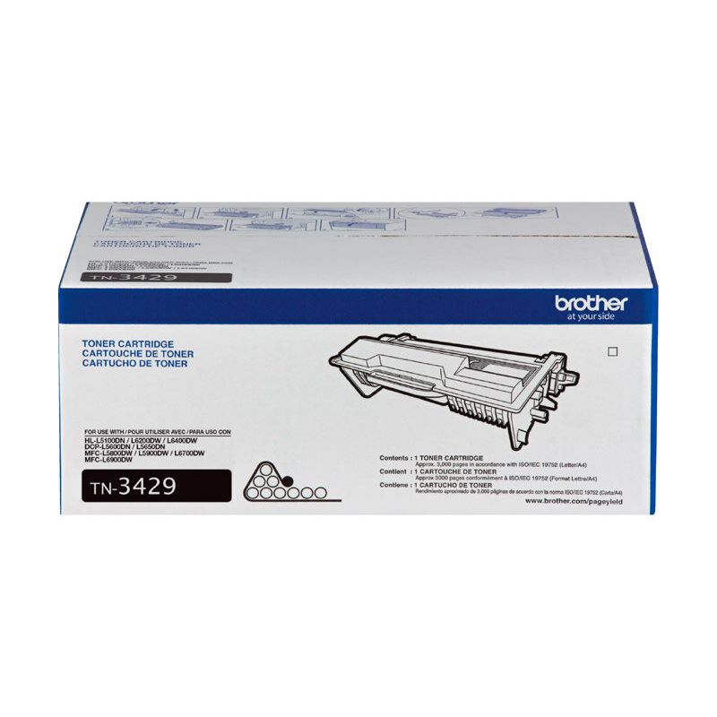 BROTHER - TÓNER BROTHER TN3429 PHL-L5100DNDCP-L5650DN 3K PGS