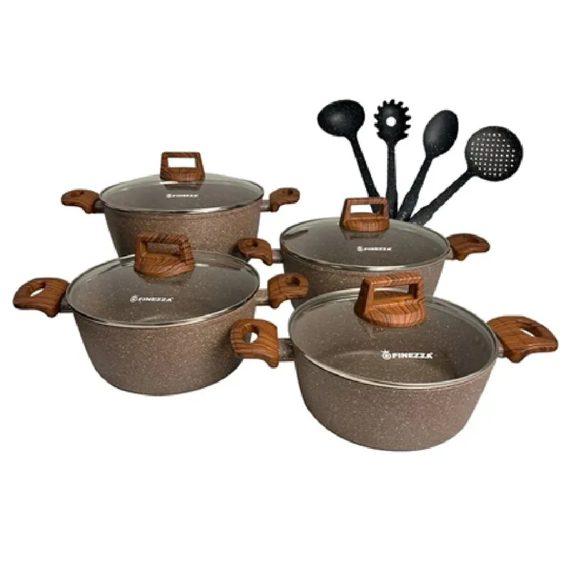 FINEZZA - Set de Ollas ULTRAGRANITO 12 PIEZAS FINEZZA