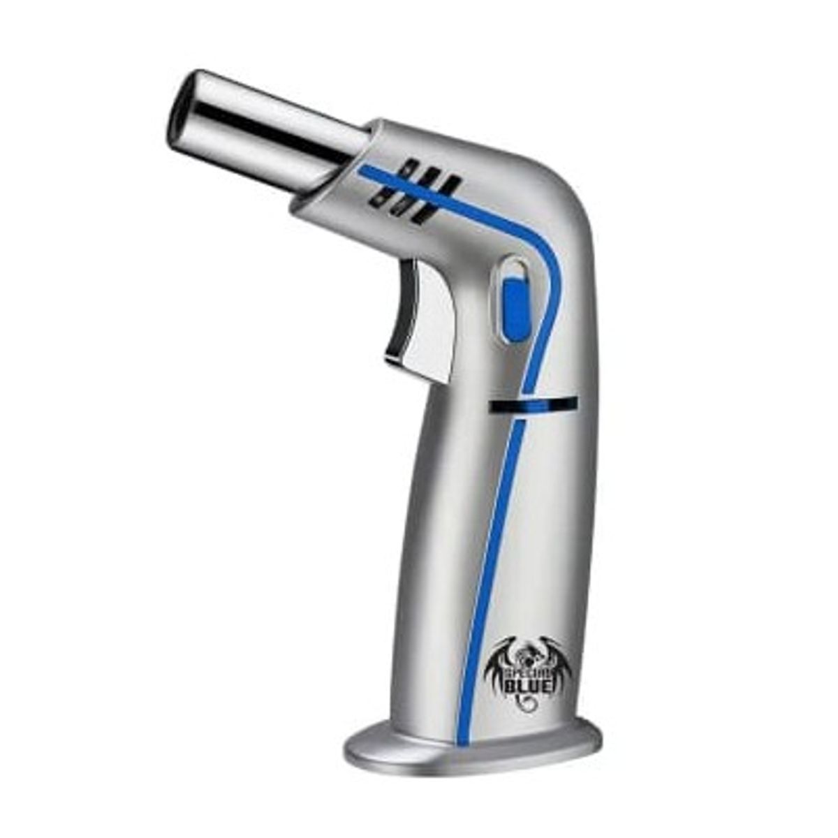 GENERICO - Soplete Flameador Antorcha SPECIAL BLUE Modelo ZION Color Plata