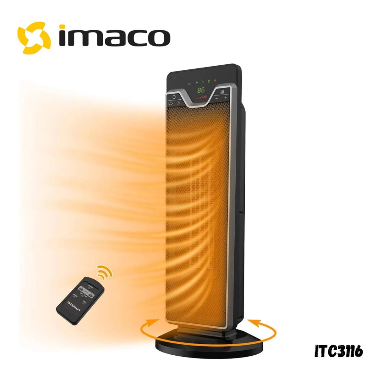 IMACO - Termoventilador Torre Imaco ITC3116 2200W