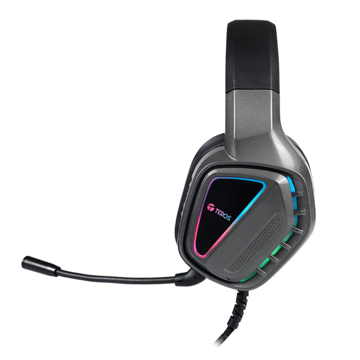 TEROS - AUDIFONOS TEROS GAMER RGB CON MICROFONO INTEGRADO - TE-8171N