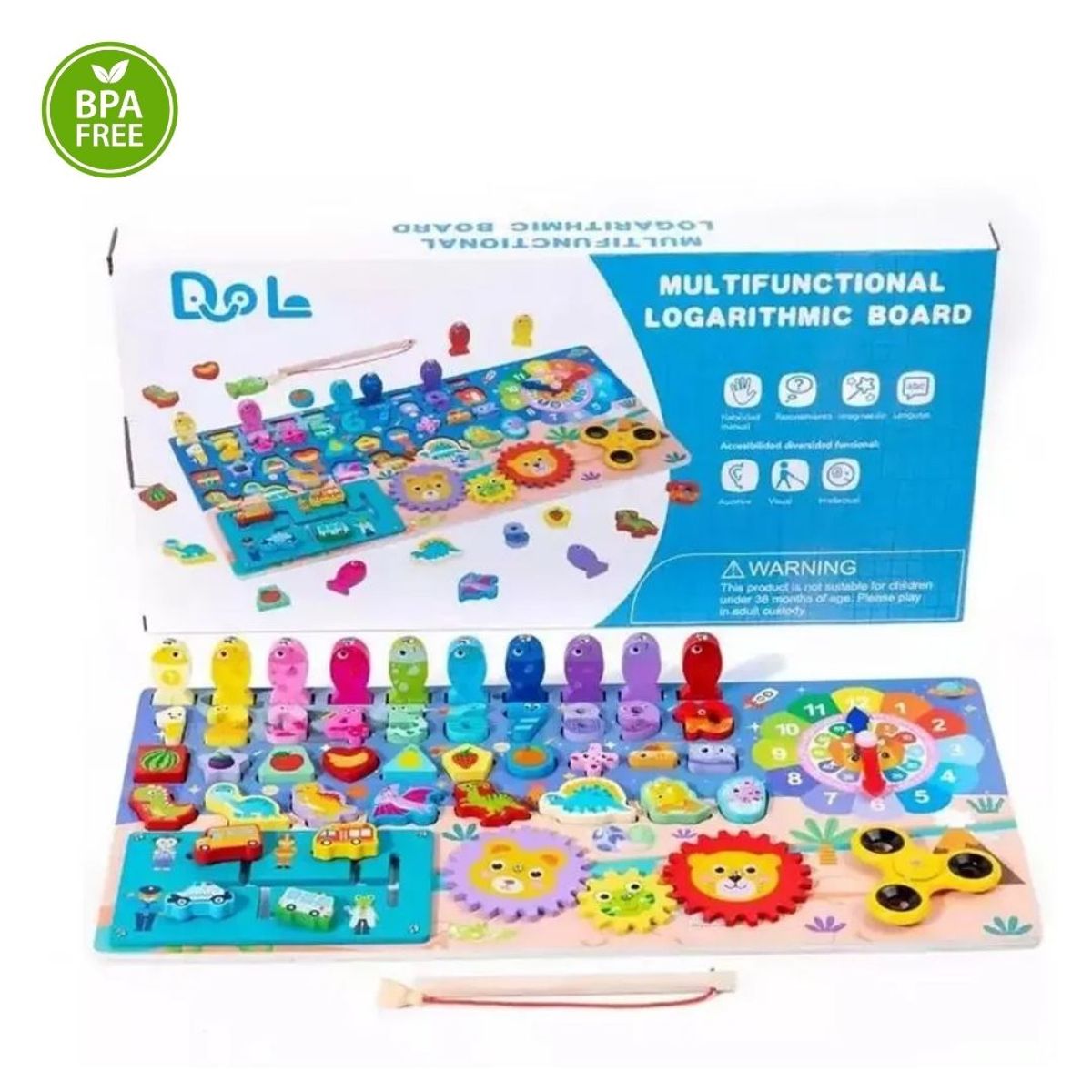 GENERICO - Tablero Multifuncional Con Spinner