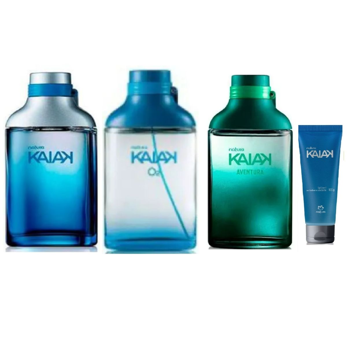 NATURA - Kaiak O2 + kaiak clasico + kaiak aventura 100ml + regalo