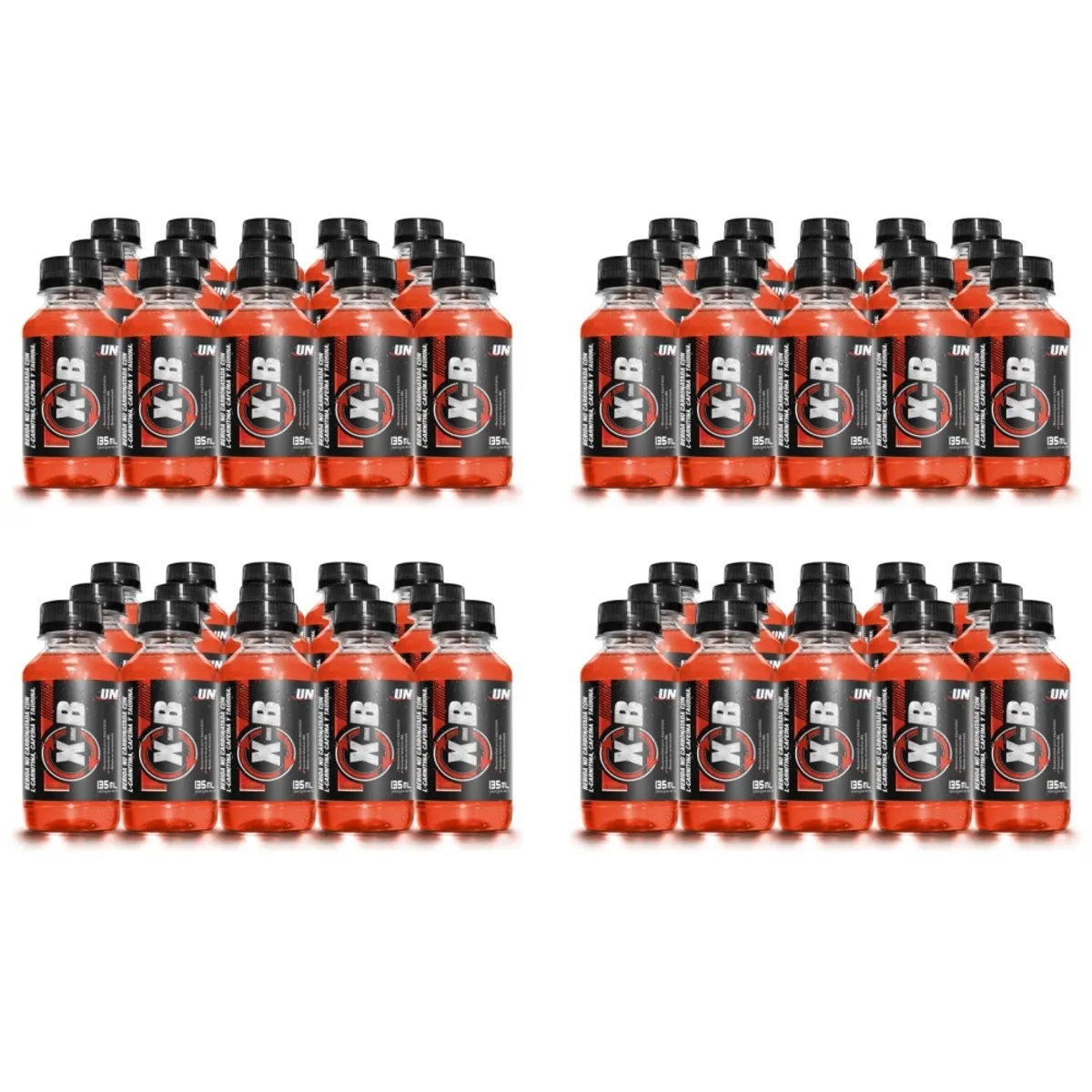 UNIVERSE NUTRITION - XB 4 Paquetes De 15 Botellas 135ml L-Carnitina Guaraná