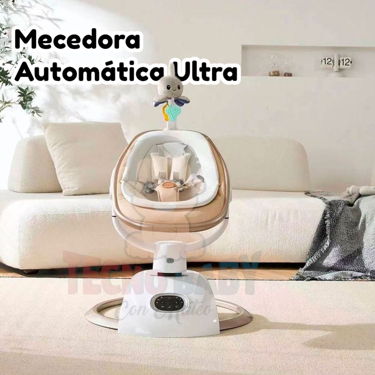 TECNOBABY CON MATEO - Mecedora Automática Ultra
