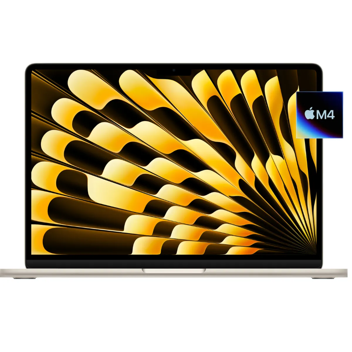 APPLE - MACBOOK AIR 13 CHIP M4 16GB + 256GB SSD STARLIGHT