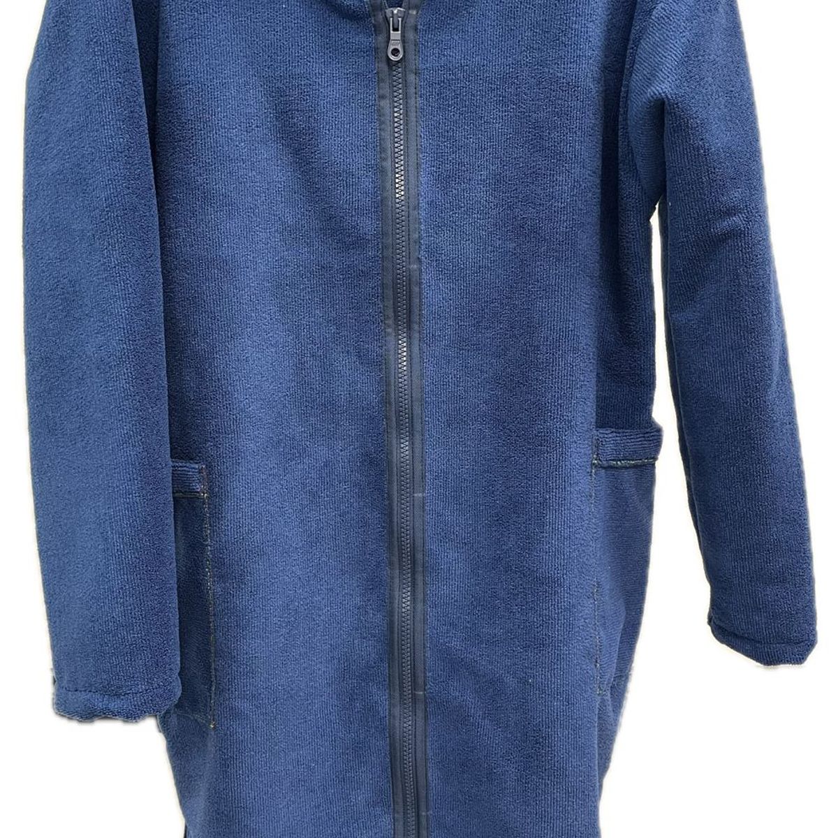 GENERICO - BATA CAMBIADOR PARCA AZUL CORDANO TALLA S para 9 a 11 años.