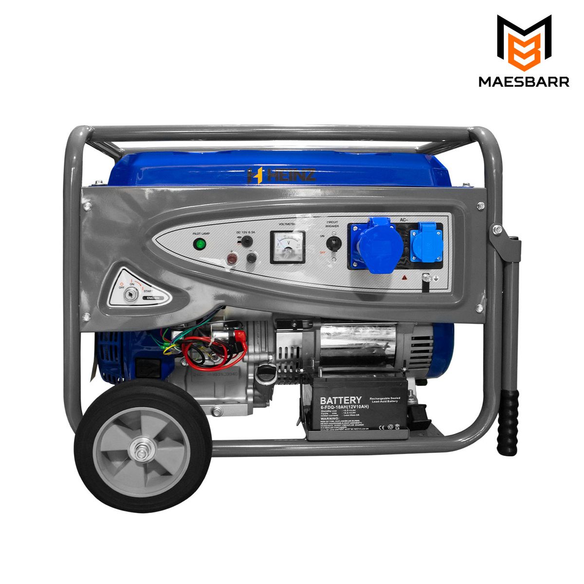 MAESBARR - GENERADOR GASOLINERO 5.0 - 5.5 kw