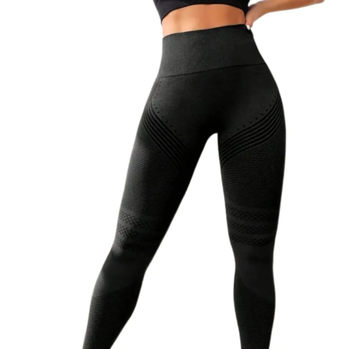 EPAUS - Leggings Deportivo Push up Alta Compresion para Mujer