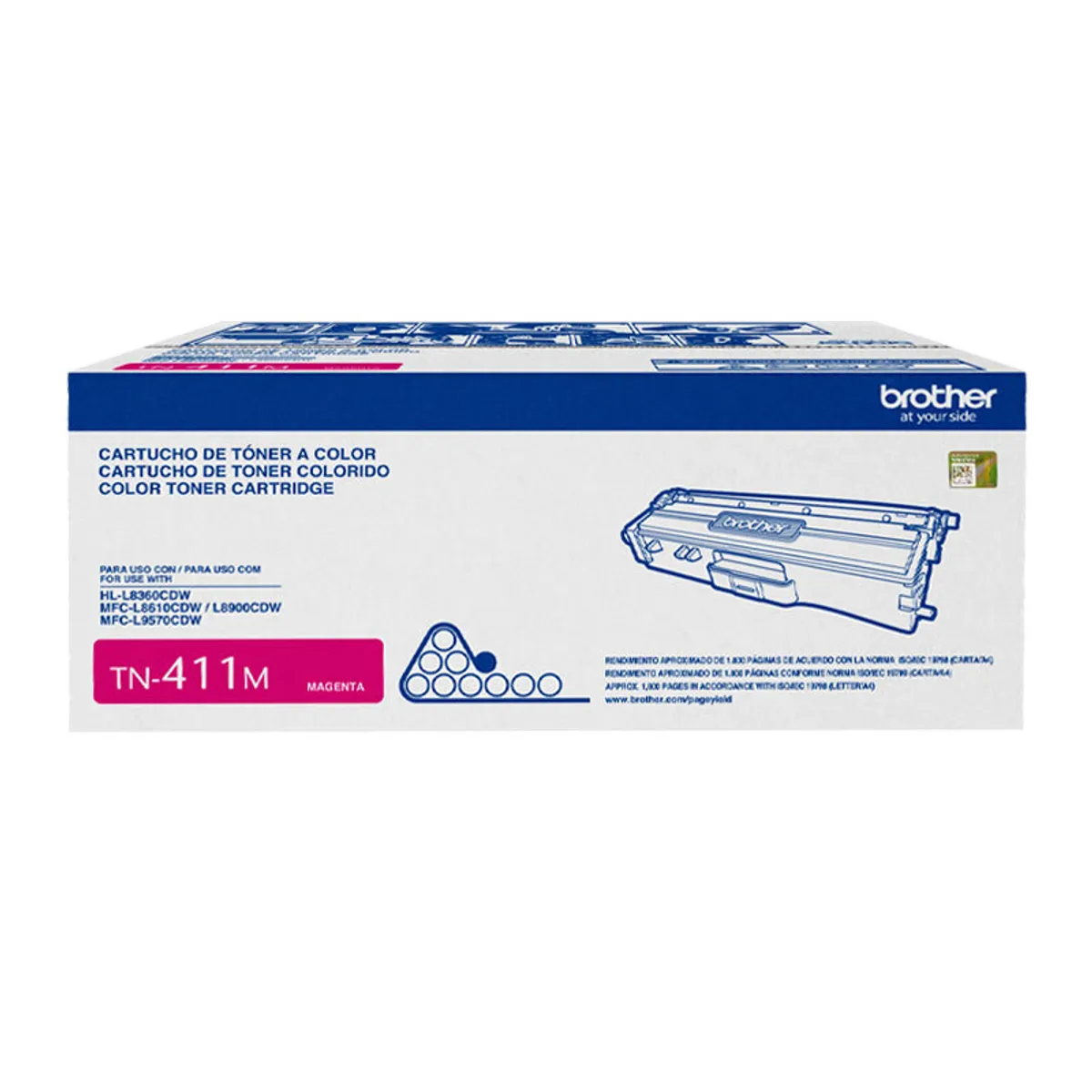 BROTHER - TONER BROTHER TN-411M 18K PAG PMFCL8900CDW