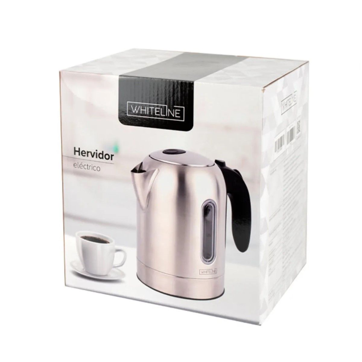 WHITELINE - Hervidor Eléctrico de Acero 1.7 LT WHITELINE