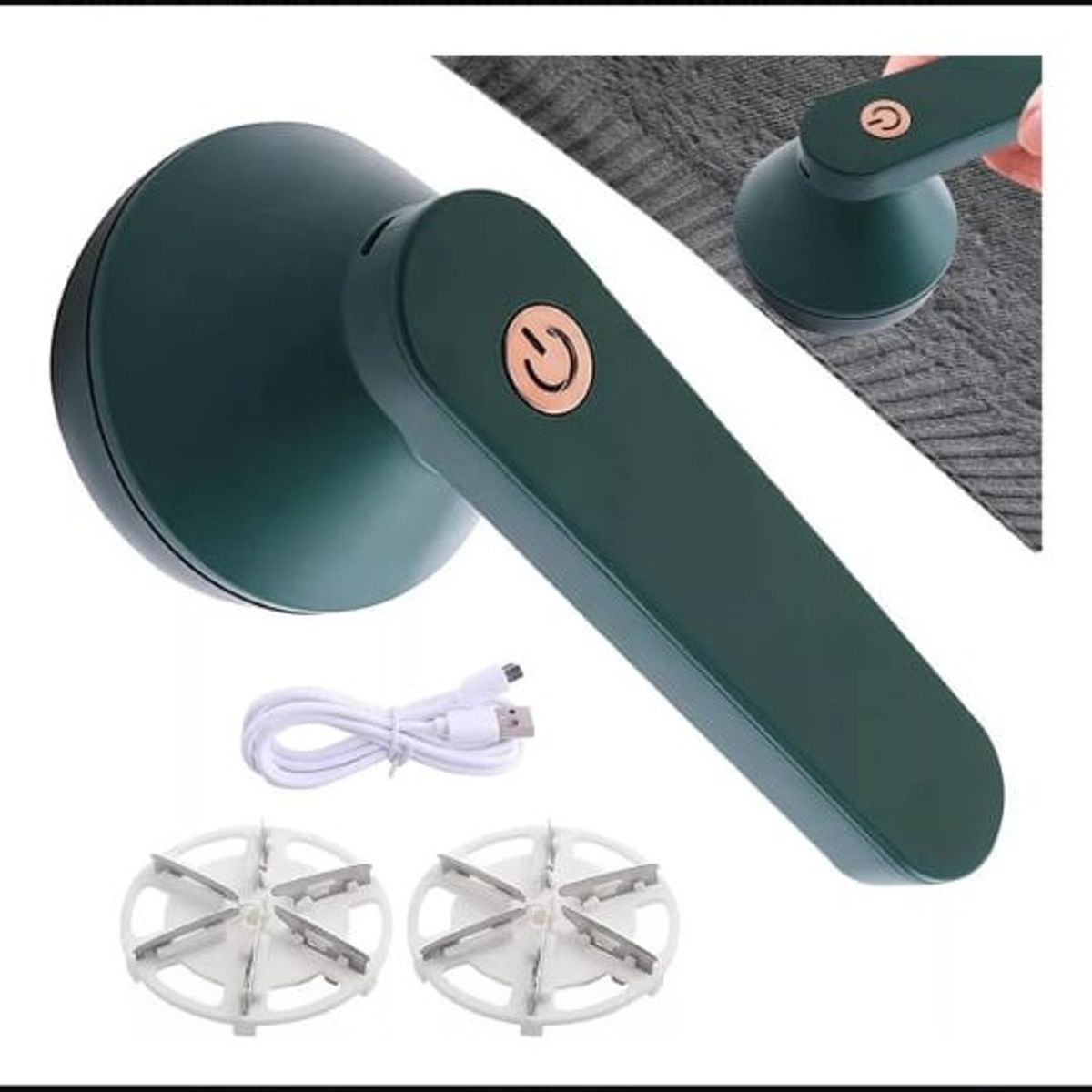 GENERICO - QUITA PELUSA ELECTRICO PORTATIL PARA ROPA