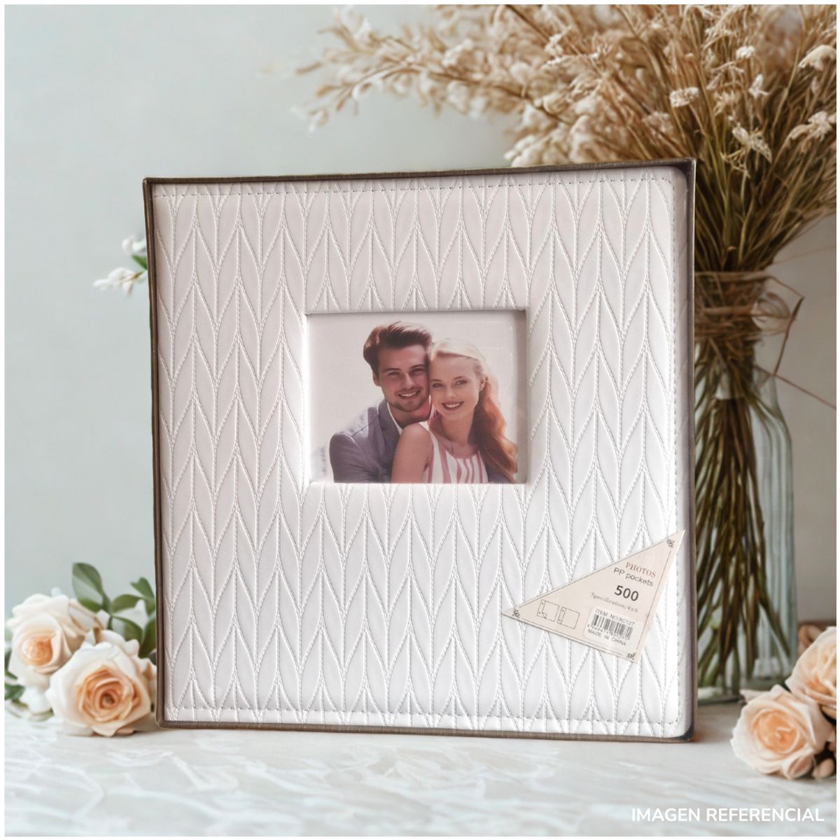 INSPIRA MARKET - Album de Bodas fotos 500 fotografías Recuerdos Cuero PU