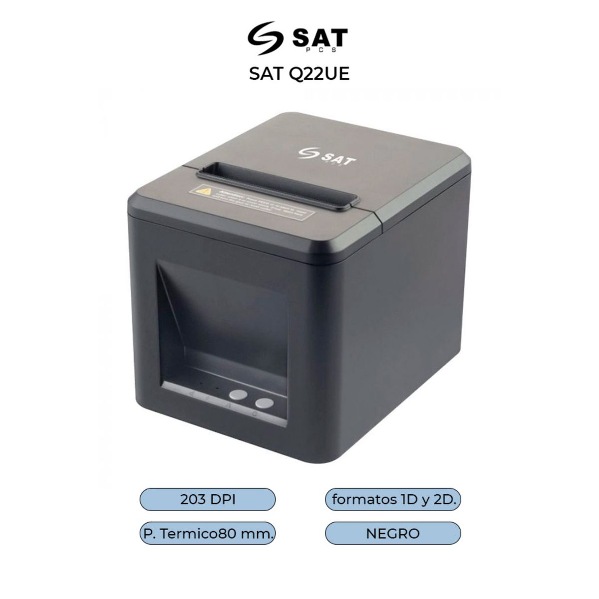 SAT PCS - IMPRESORA TERMICA SAT  SAT Q22UE  USB  ETHERNET