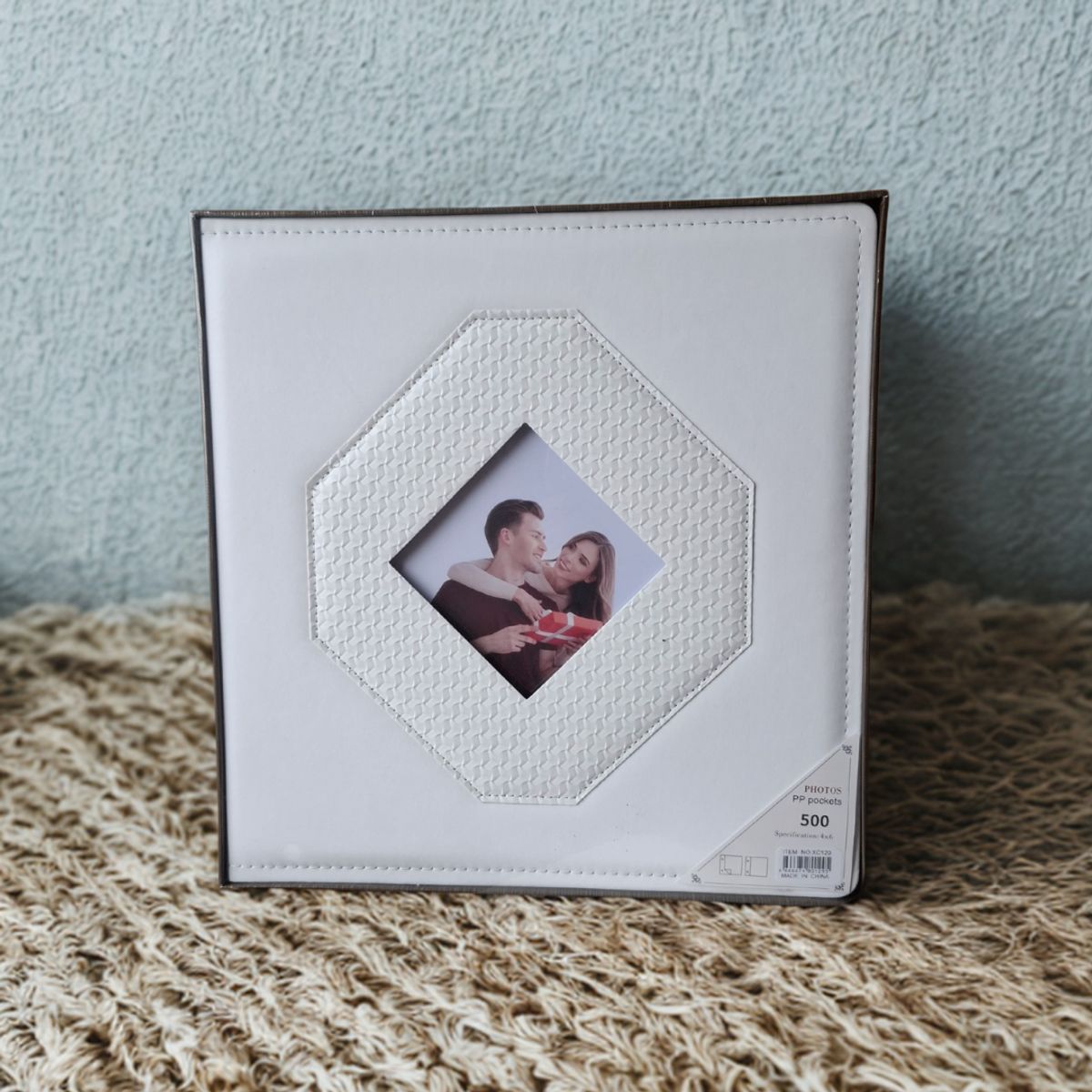 INSPIRA MARKET - Album de fotos 500 fotografías Recuerdos Cuero PU