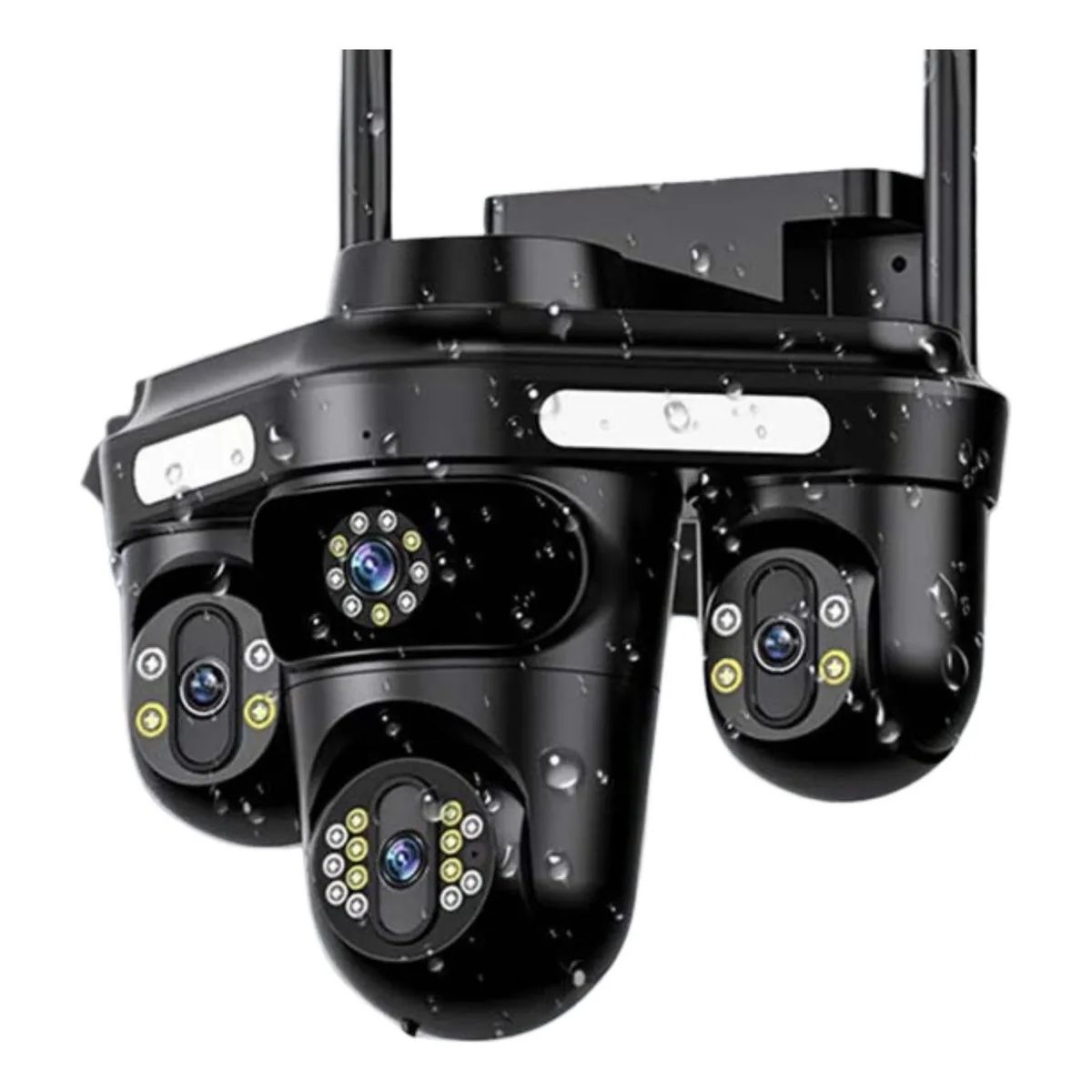 PREMIUM - CAMARA SEGURIDAD PTZ 3 LENTES LANTUN IPC-871 CON APP IPC360 HOME