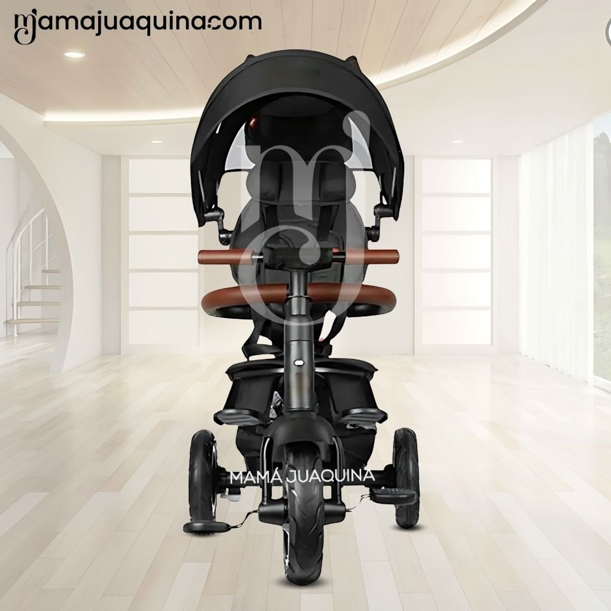 BABY - Triciclo Giratorio «RITO PREMIUM» Edición Limitada Black