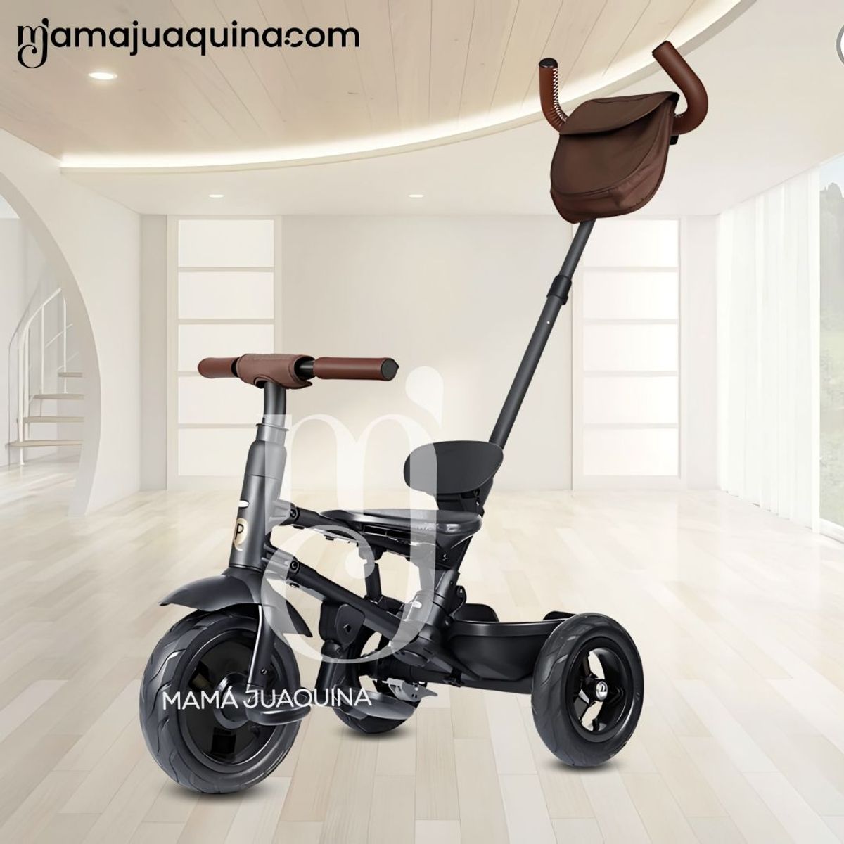 BABY - Triciclo Giratorio «RITO PREMIUM» Edición Limitada Coffee