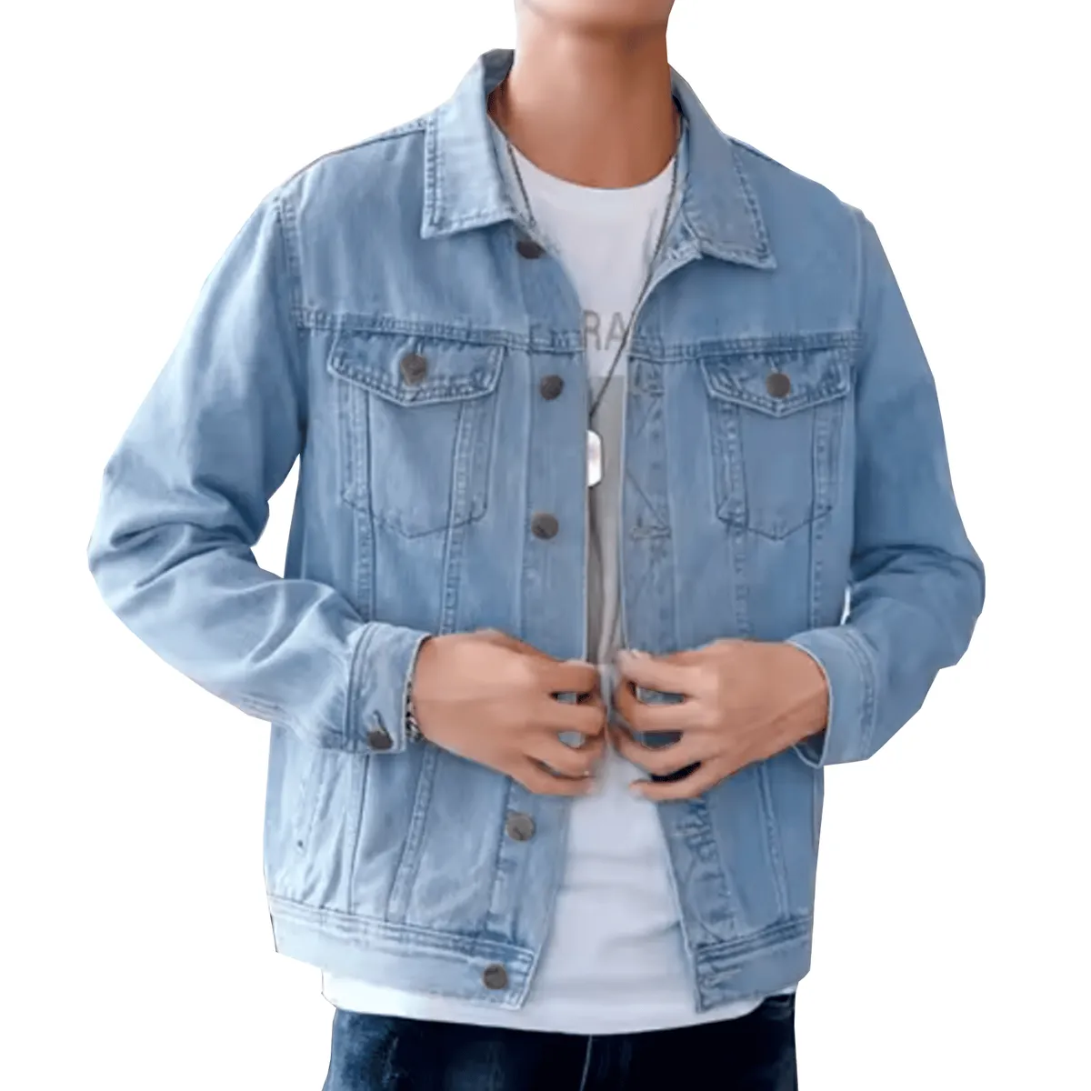 ELEMENT SPECIAL EDITION - Casaca Jeans Premium Urban luxury  Estilo Imparable y Resistencia Total