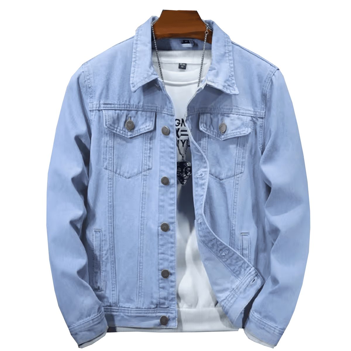 ELEMENT SPECIAL EDITION - Casaca Jeans Premium Urban luxury  Estilo Imparable y Resistencia Total