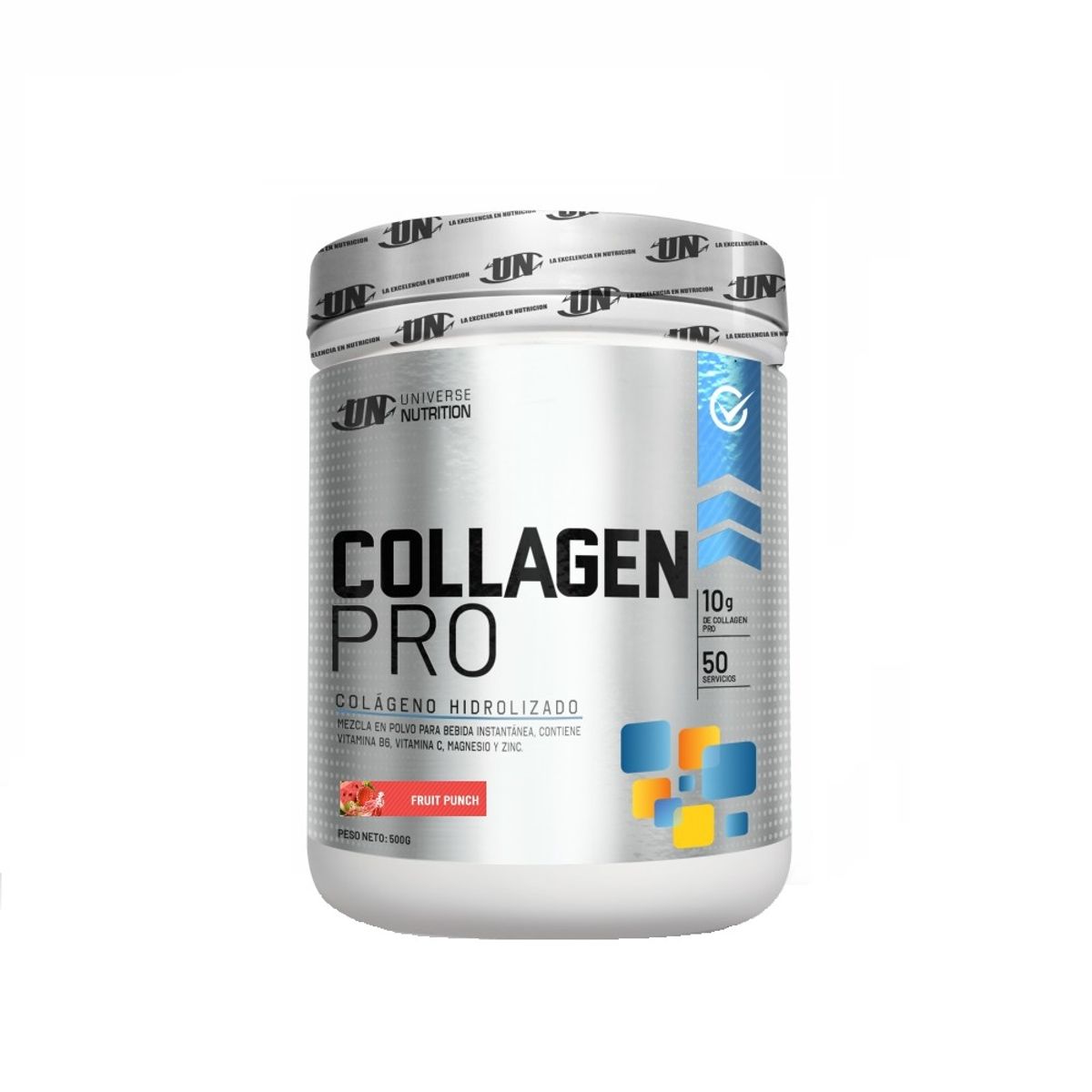 Universe Nutrition - Colágeno Collagen Pro 500g Fruit Punch Universe Nutrition
