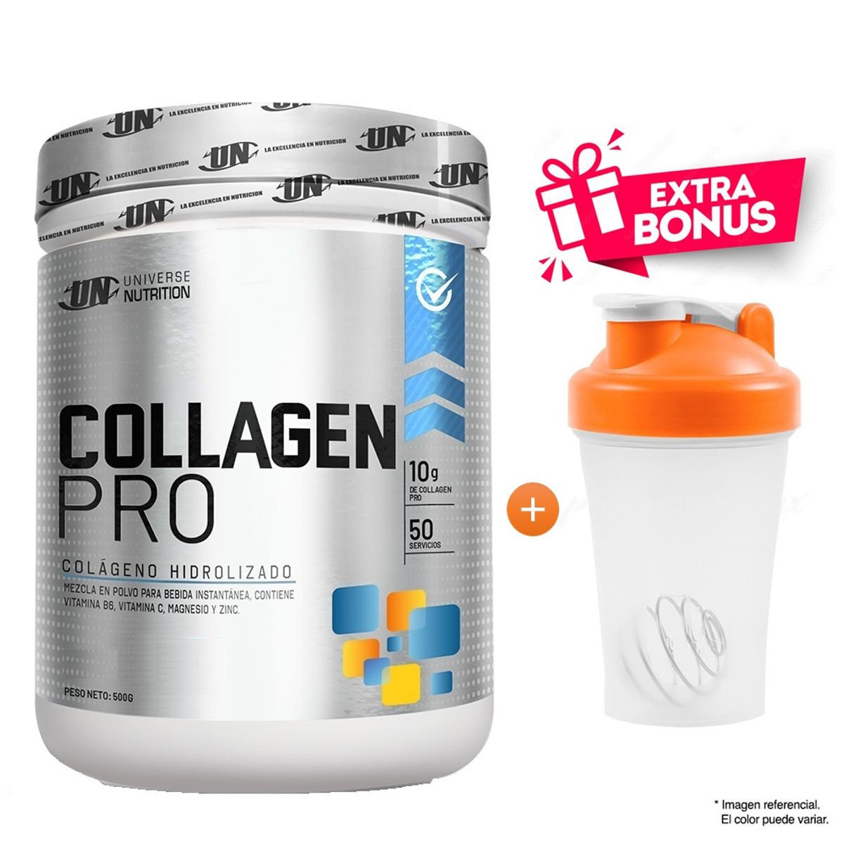 UNIVERSE NUTRITION - Colágeno Collagen Pro 500g Mora Universe Nutrition