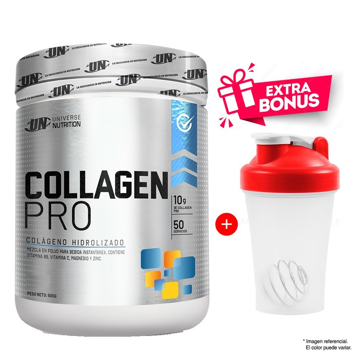 UNIVERSE NUTRITION - Colágeno Collagen Pro 500g Sandía Universe Nutrition
