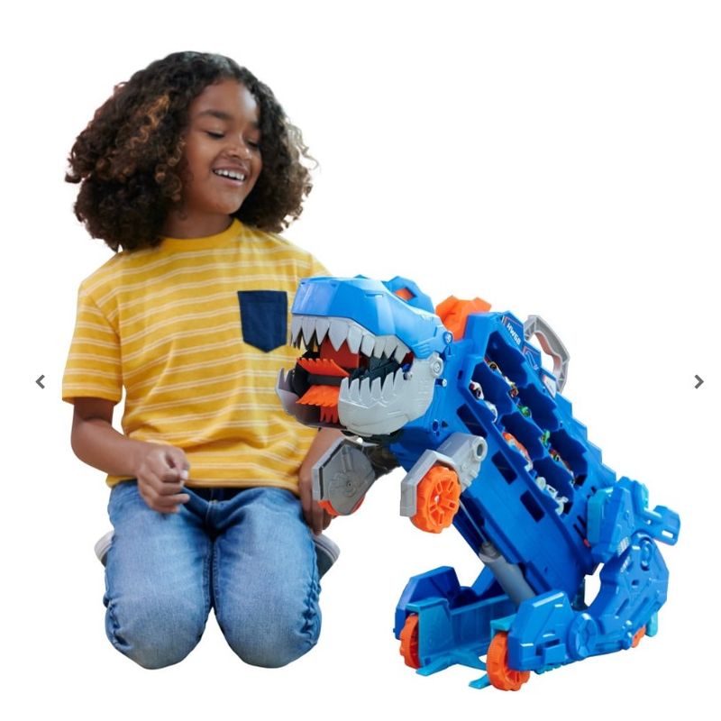 MATTEL - PISTA HOT WHEELS HNG50 JUGUETE SUPER REMOLQUE T-REX