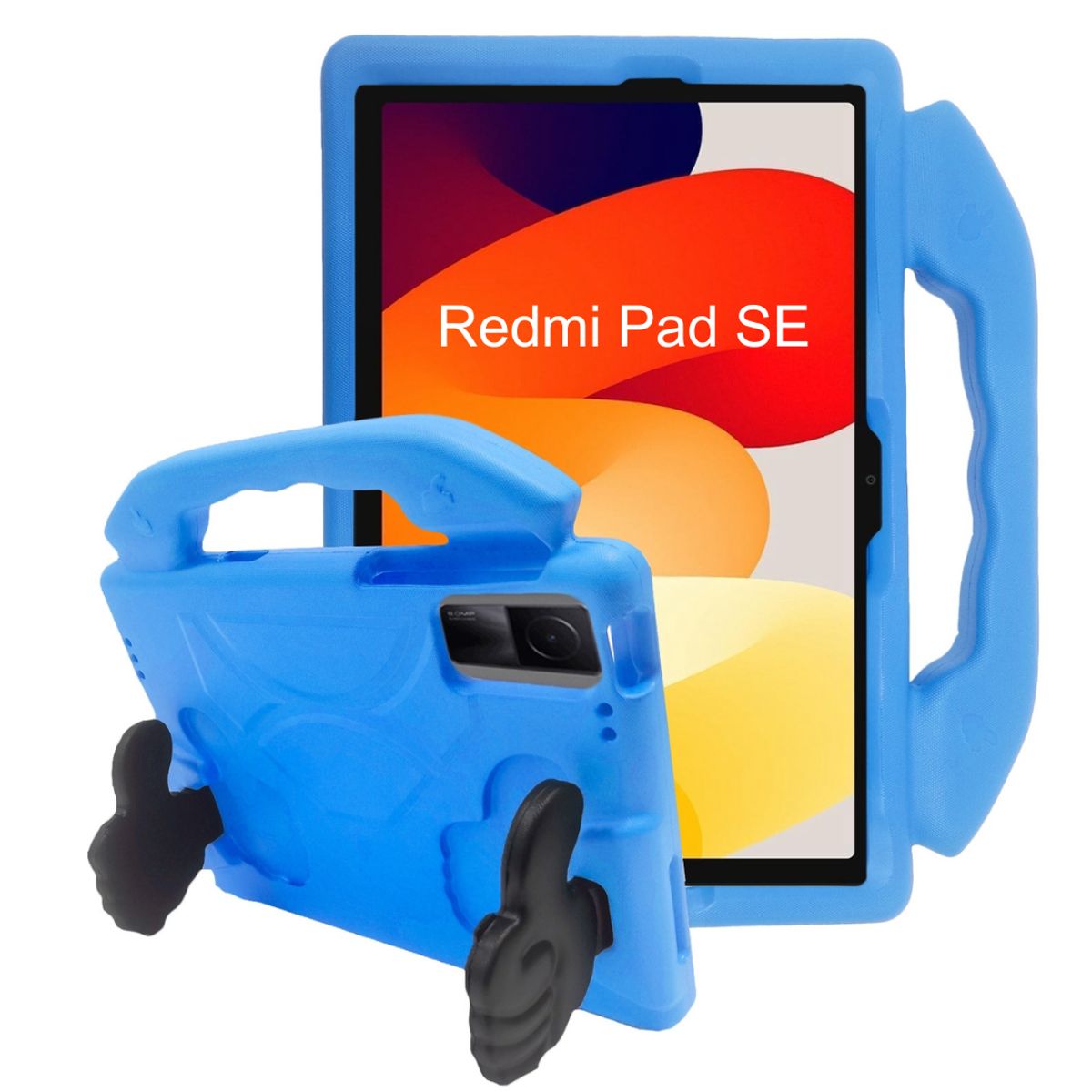 GENERICO - Funda Protector Goma Eva Antigolpe Para Redmi PAD SE 11 " - CELESTE