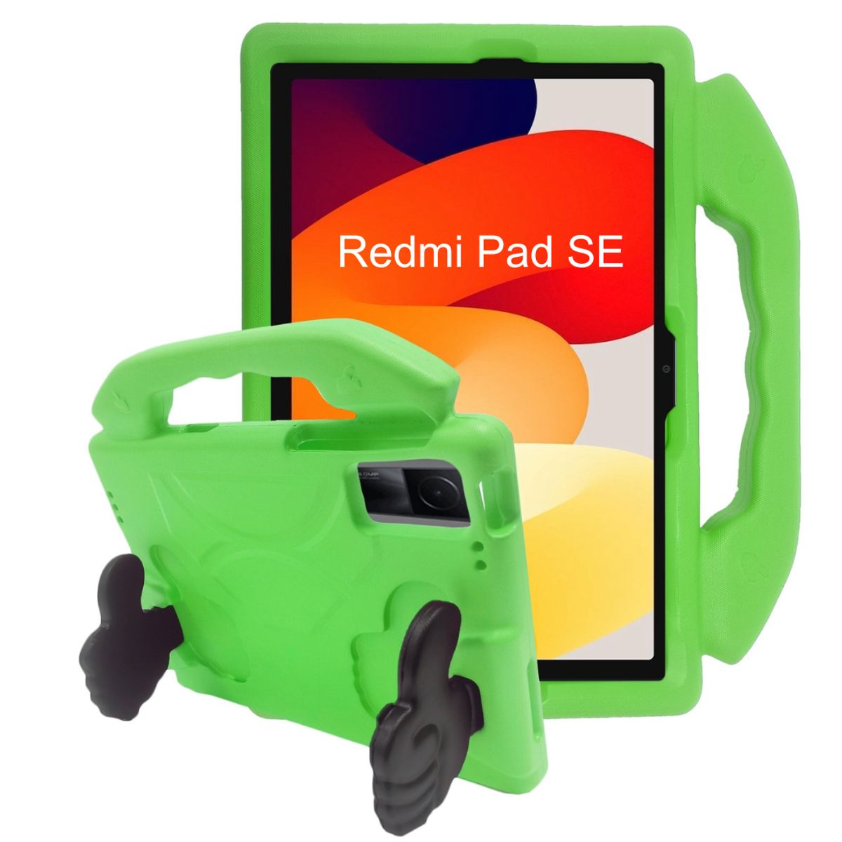 GENERICO - Funda Protector Goma Eva Antigolpe Para Redmi PAD SE 11 " - VERDE