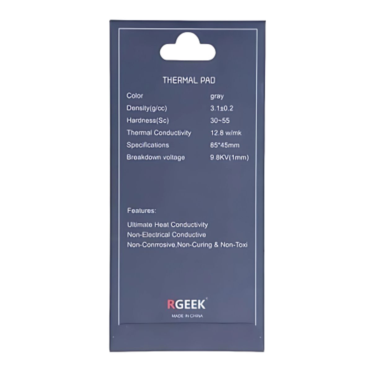 GENERICO - Pad termico RGeek 10MMx45mmx88mm 12w