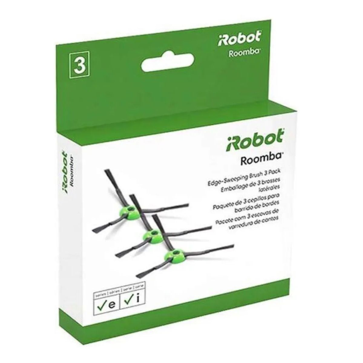 IROBOT - Repuesto De Cepillos Barrido  Bordes Roomba Pack 3