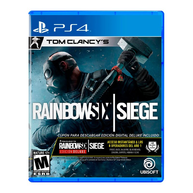 UBISOFT - Tom Clancy's Rainbow Six Siege Edicion Deluxe Playstation 4