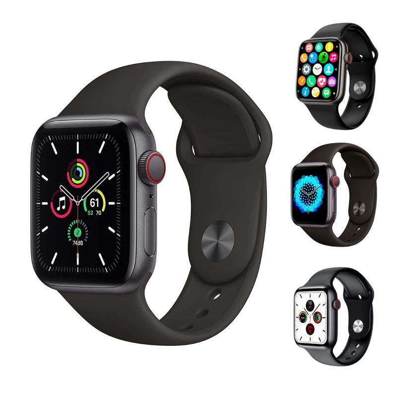 SEISA - Smart Watch Reloj inteligente Microwear W17 con pantalla completa