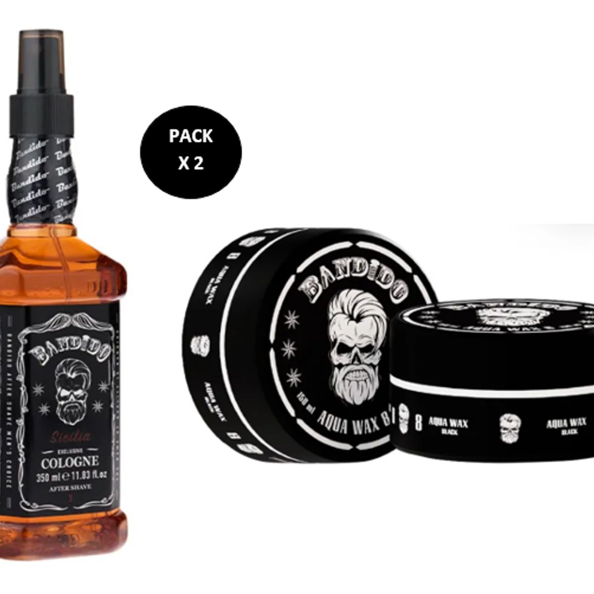 GENERICO - Pack Bandido Cera  y After Shave