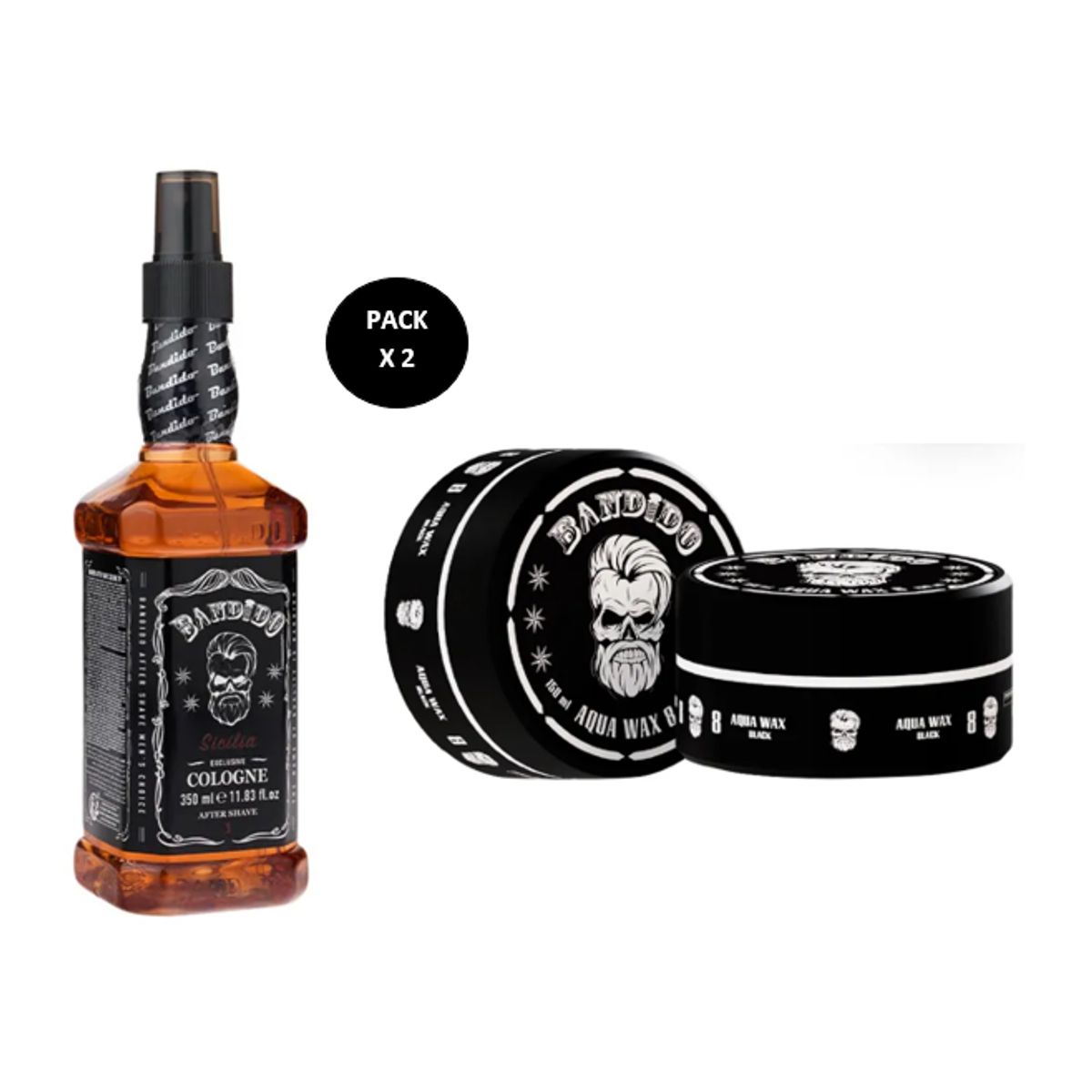 GENERICO - Pack Bandido Cera  y After Shave