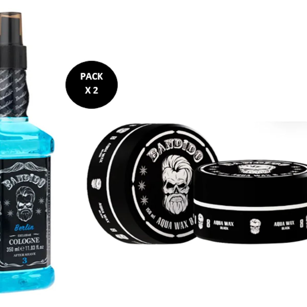 GENERICO - Pack Bandido Cera y After Shave