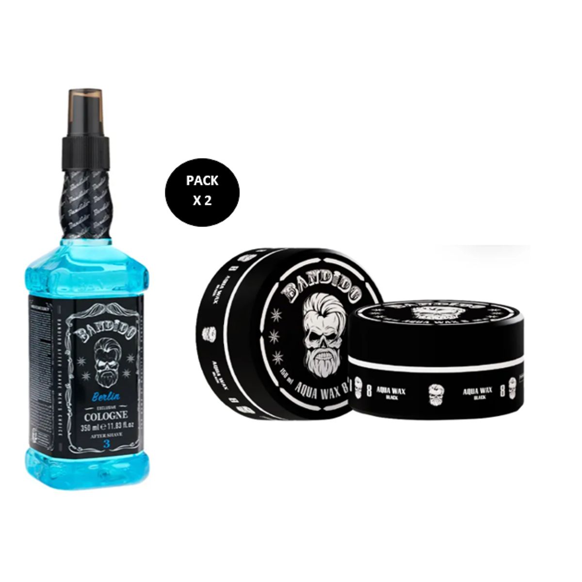 GENERICO - Pack Bandido Cera y After Shave