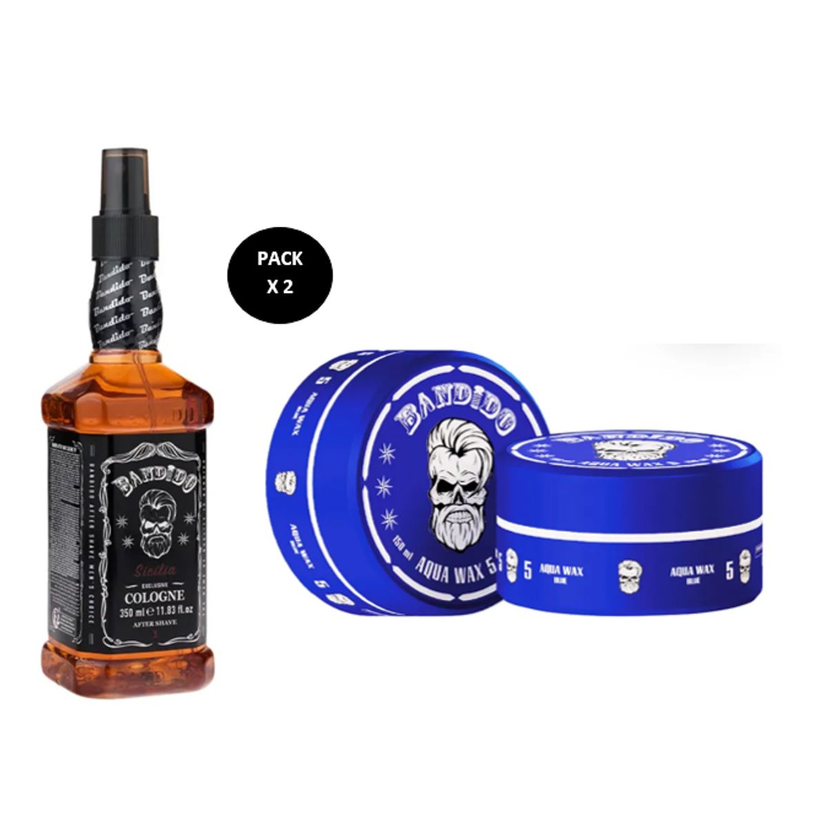 GENERICO - Pack Bandido Cera y After Shave