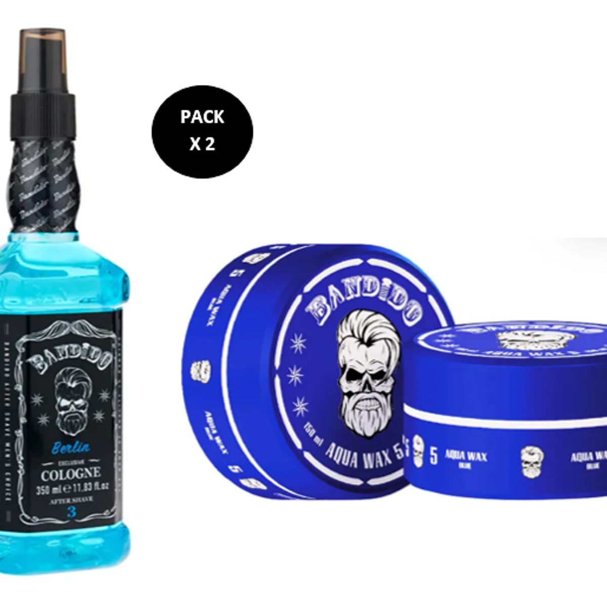 GENERICO - Pack Bandido Cera y After Shave