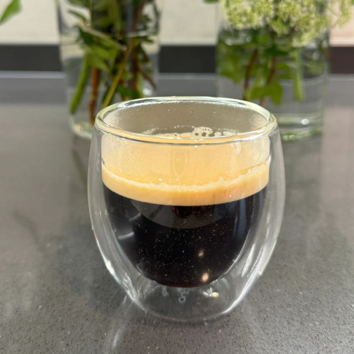 GENERICO - Set  dos vasos doble pared 100 ml