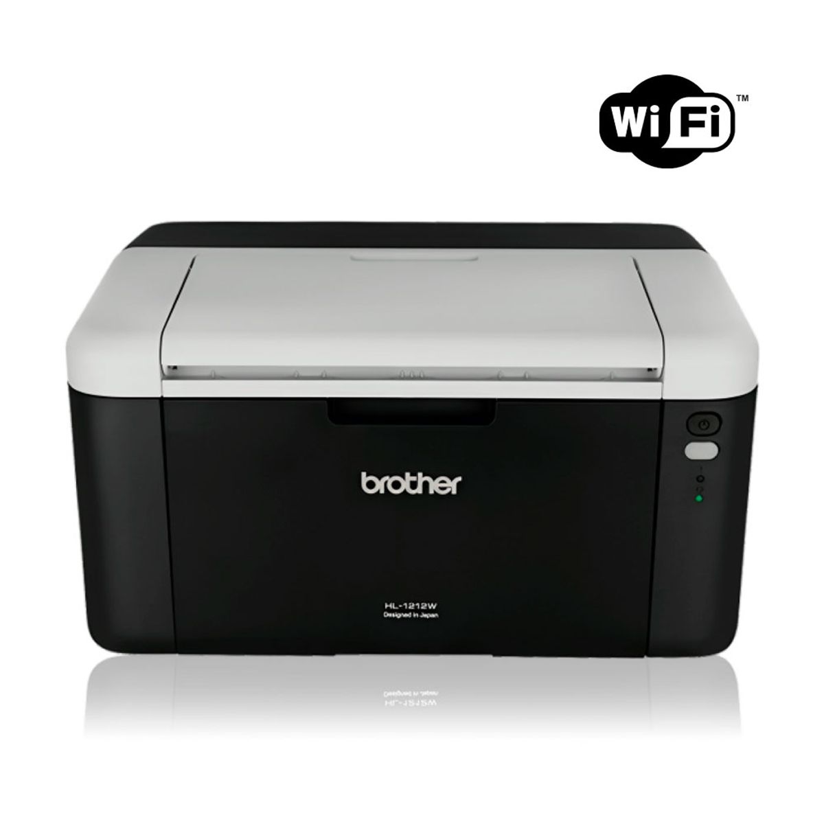 BROTHER - Impresora Monocromática Láser HL-1212W Brother WiFi 20ppm