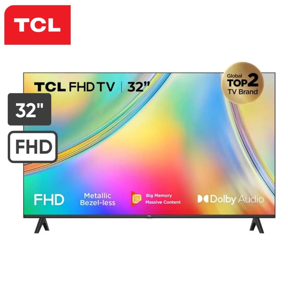 TCL - Televisor TCL LED 32 FHD Smart TV 32S5400A