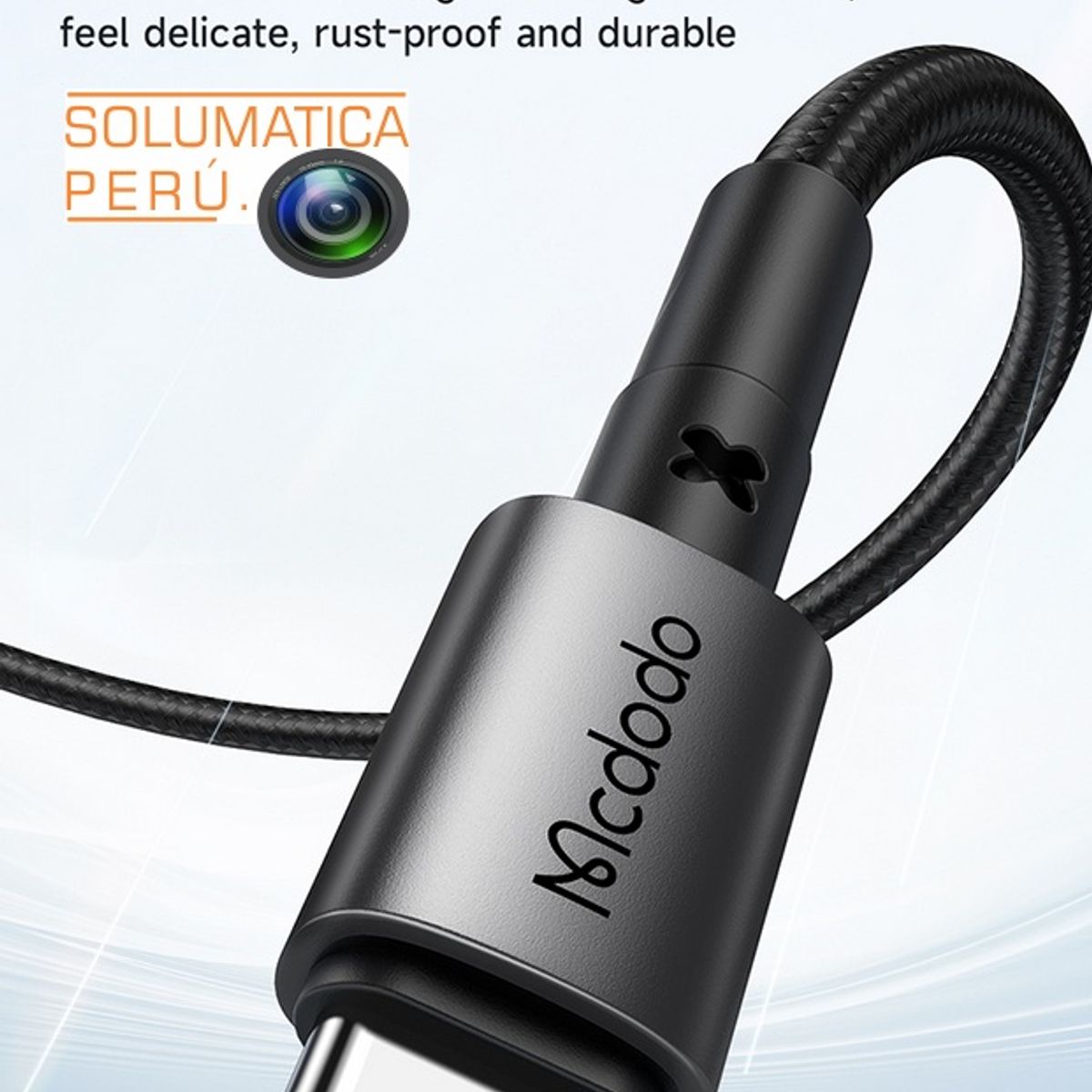 MCDODO - Cable USB Tipo C 100w 6a - Compatible Con QC4 - 180cm Mcdodo