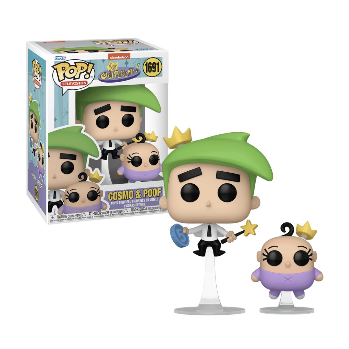 FUNKO - Cosmo y Poof Funko Pop 1691 Los Padrinos Magicos