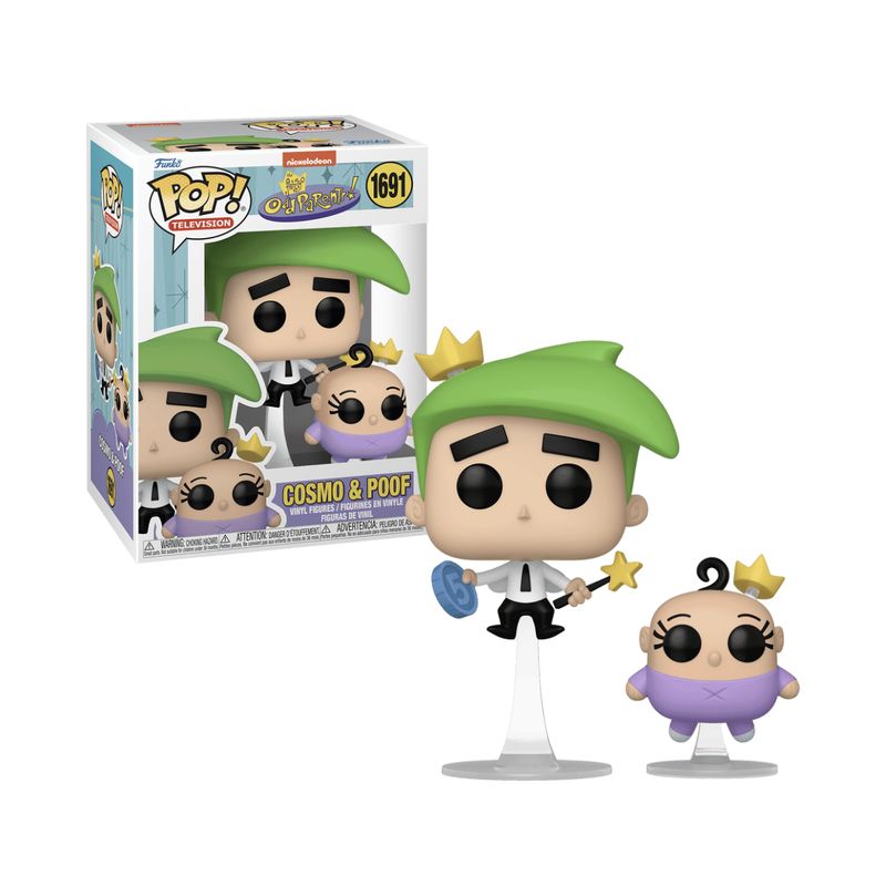 FUNKO - Cosmo y Poof Funko Pop 1691 Los Padrinos Magicos