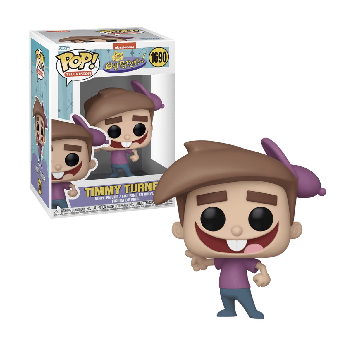 FUNKO - Timmy Turner Funko Pop 1690 Los Padrinos Magicos
