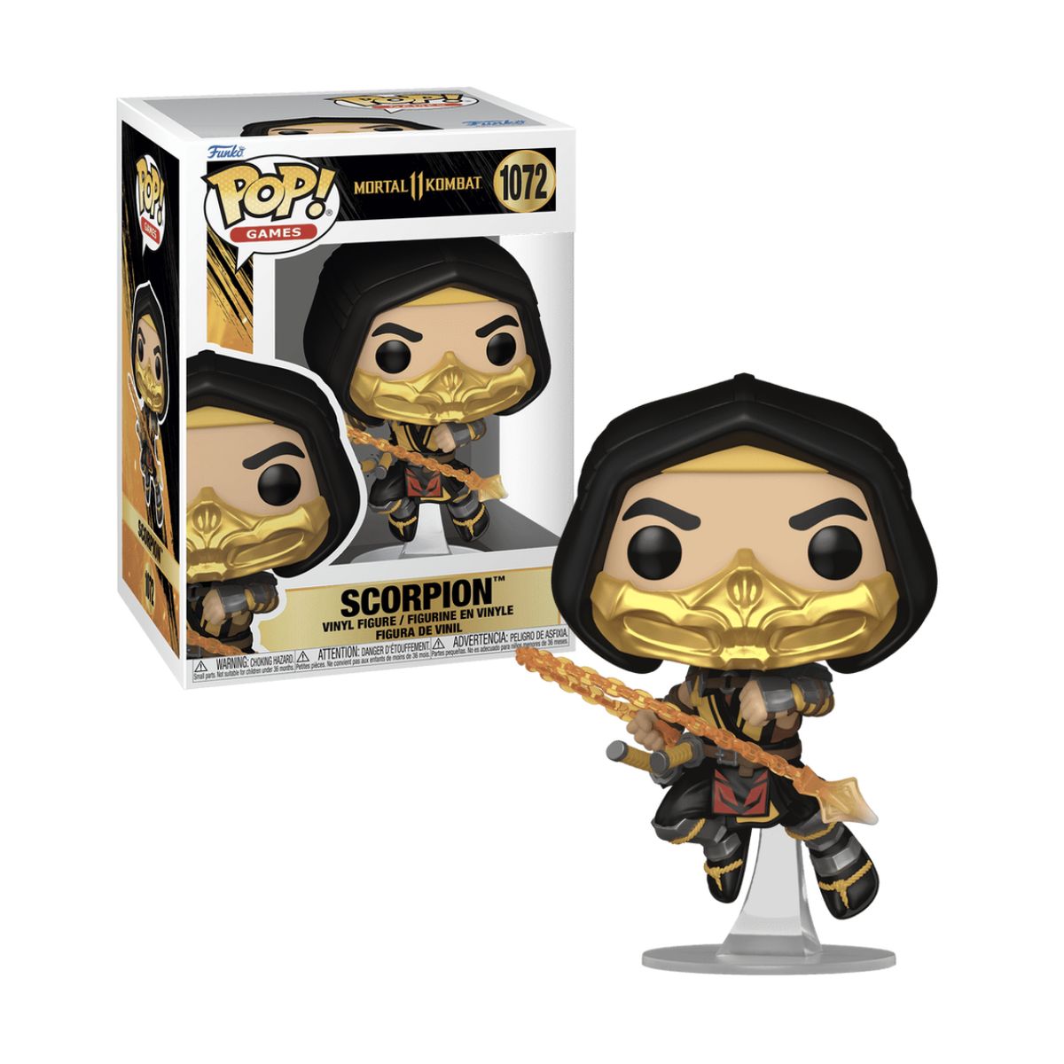 FUNKO - Scorpion Funko Pop 1072 Mortal Kombat 11 Fatality