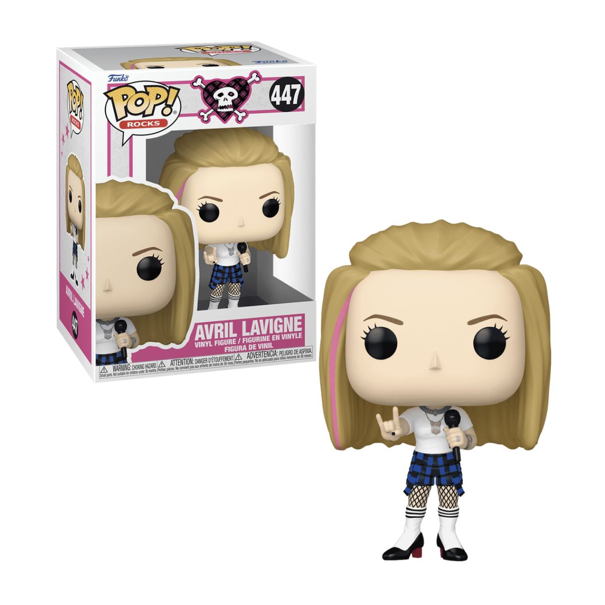 FUNKO - Avril Lavigne Girlfriend Funko Pop 447 Pop Rocks Original